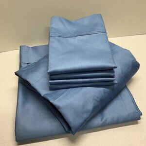 King Sheets Flat/Fitted/4 King Cases NEW 800TC H220773